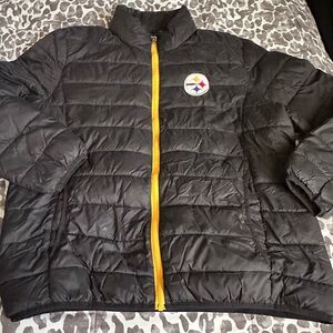 Official NFL Pittsburgh Steelers puffer jacket sz XL